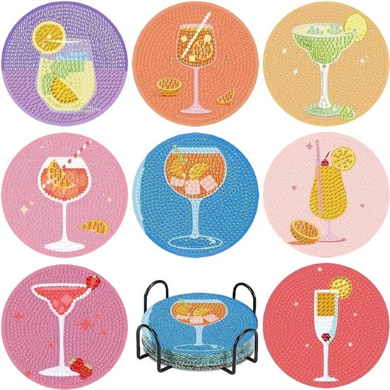 FA-VE Diamond Painting Onderzetters