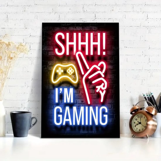 Poster gameroom (30x40cm)