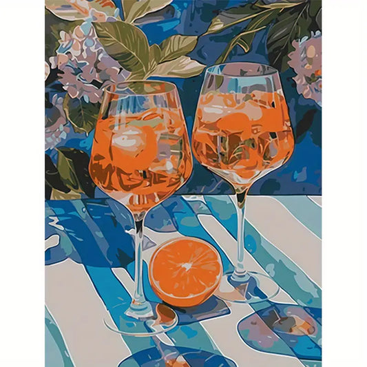 Schilderen op Nummer - Aperol Spritz