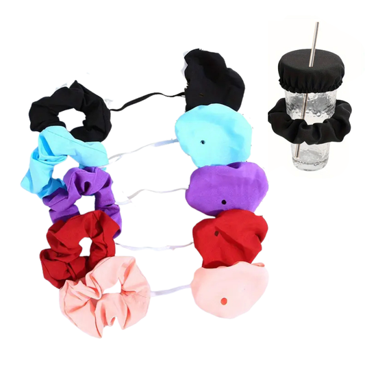 Drinkcover Scrunchies – Set van 5