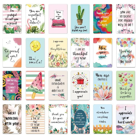 Motivatiekaartjes - 72 stuks