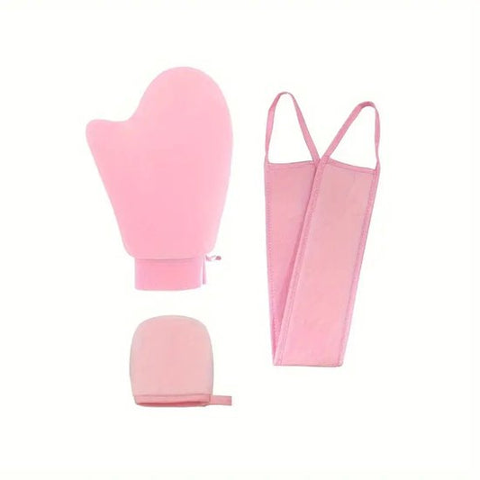 Tanning set van 3 (Roze)