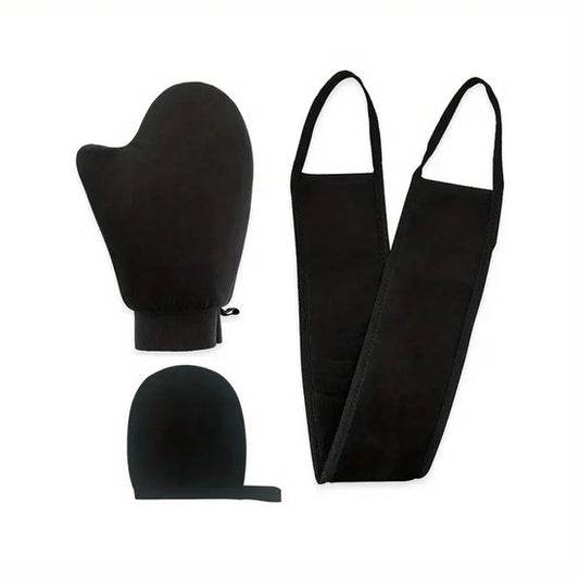 Tanning set van 3 (zwart)