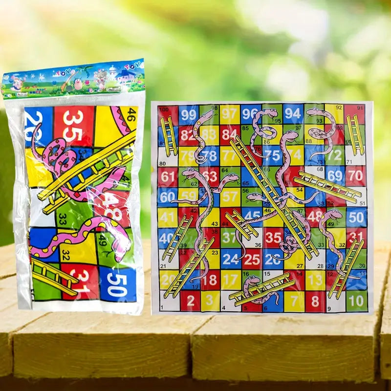 Slangen & Ladders Spel (Reiseditie)