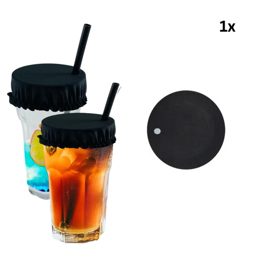 Drinkcover - 1 stuk - Zwart